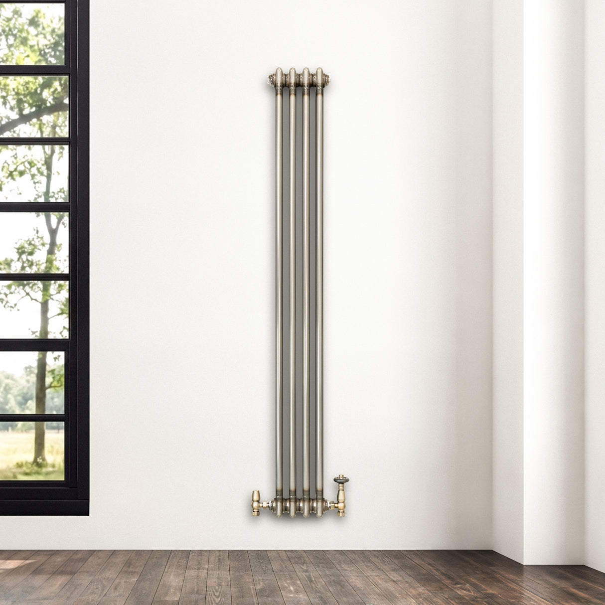 Radiador Tradicional de 2 Colunas - 1500 x 200mm - Metal Cru