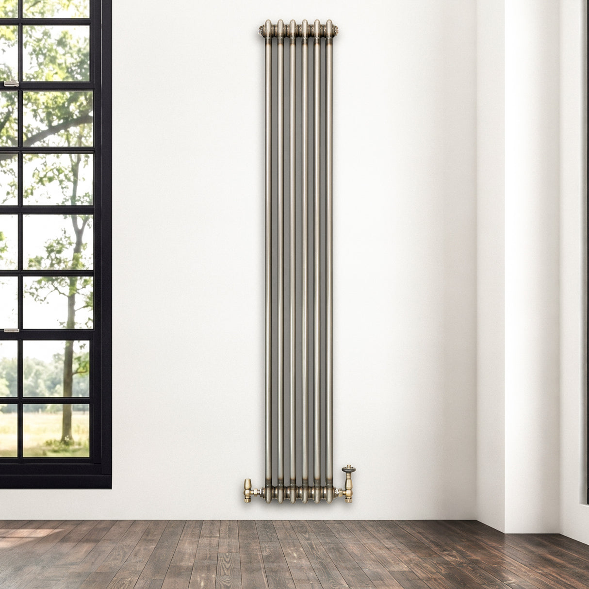 Radiador Tradicional de 2 Colunas - 1800 x 290mm - Metal Cru