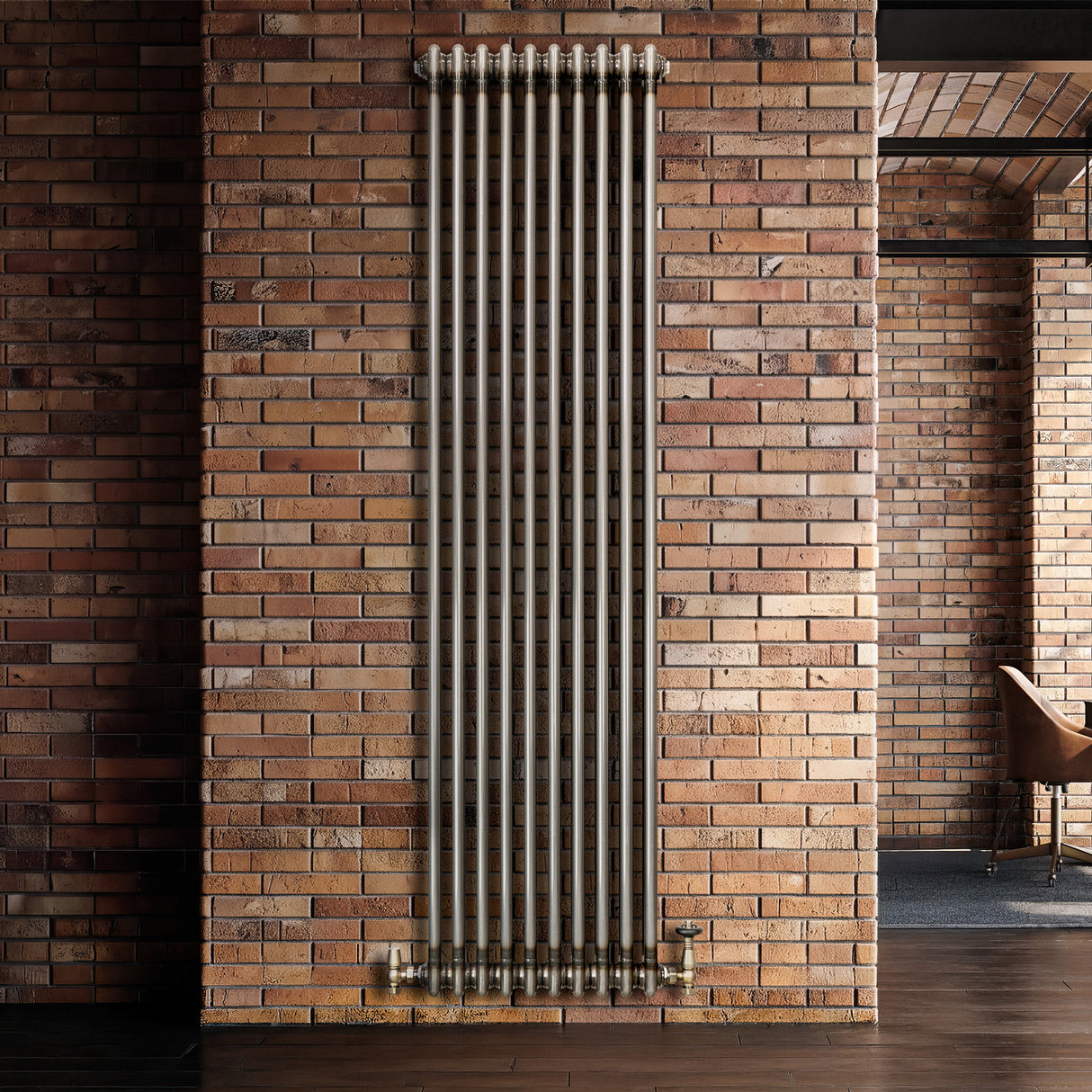 Radiador Tradicional de 2 Colunas - 1800 x 470mm - Metal Cru