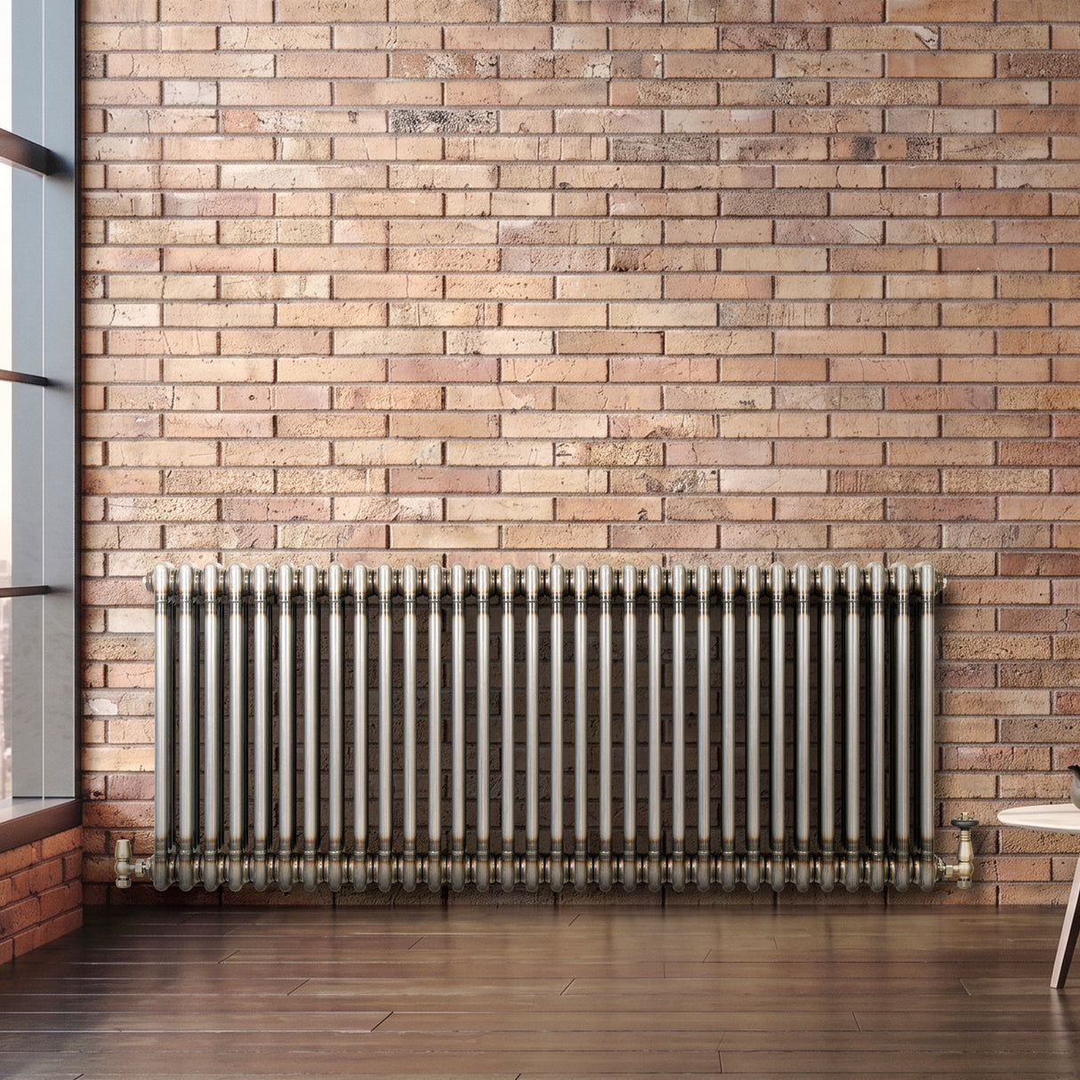 Radiador Tradicional de 3 Colunas - 600 x 1460mm - Metal Cru