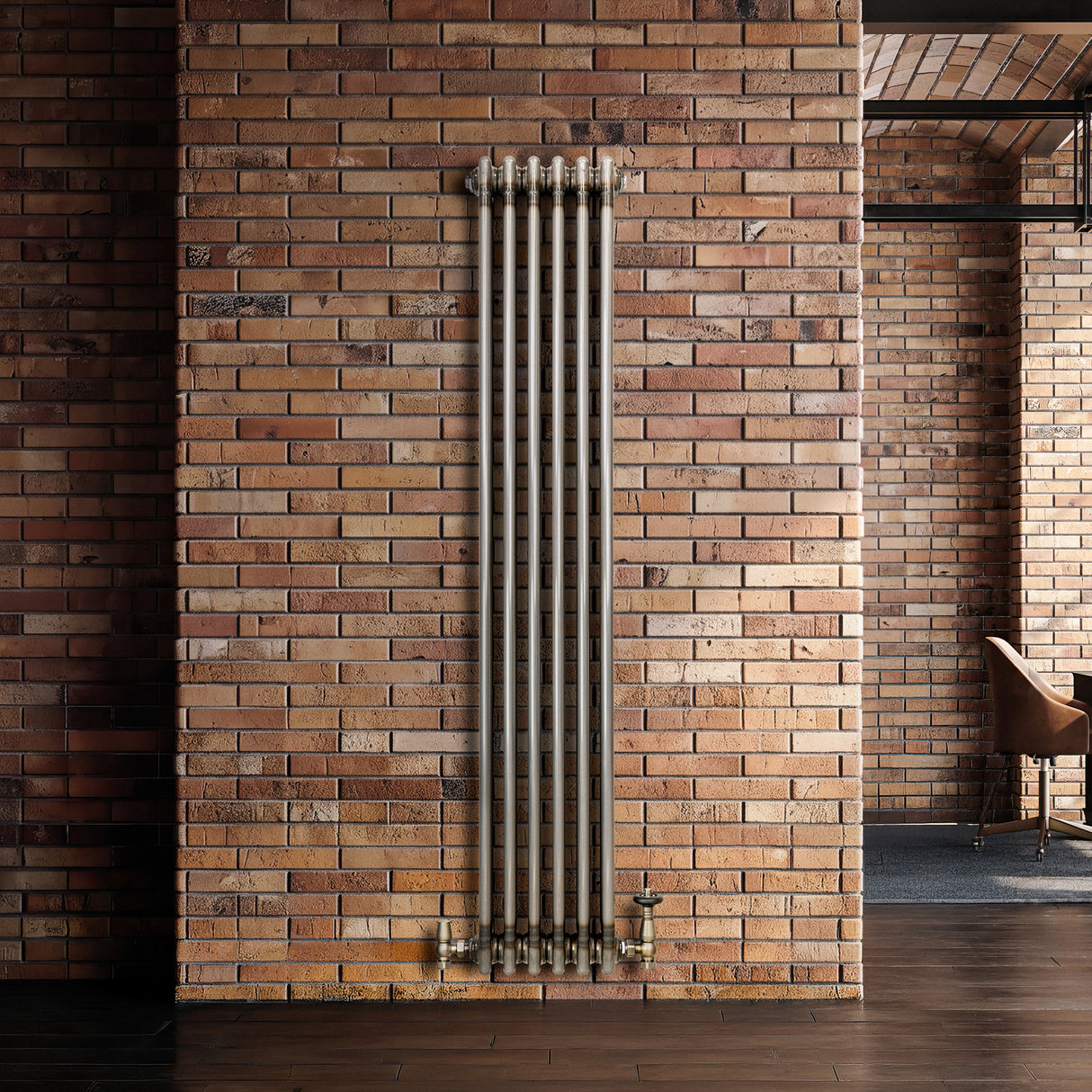 Radiador Tradicional de 3 Colunas - 1500 x 290mm - Metal Cru