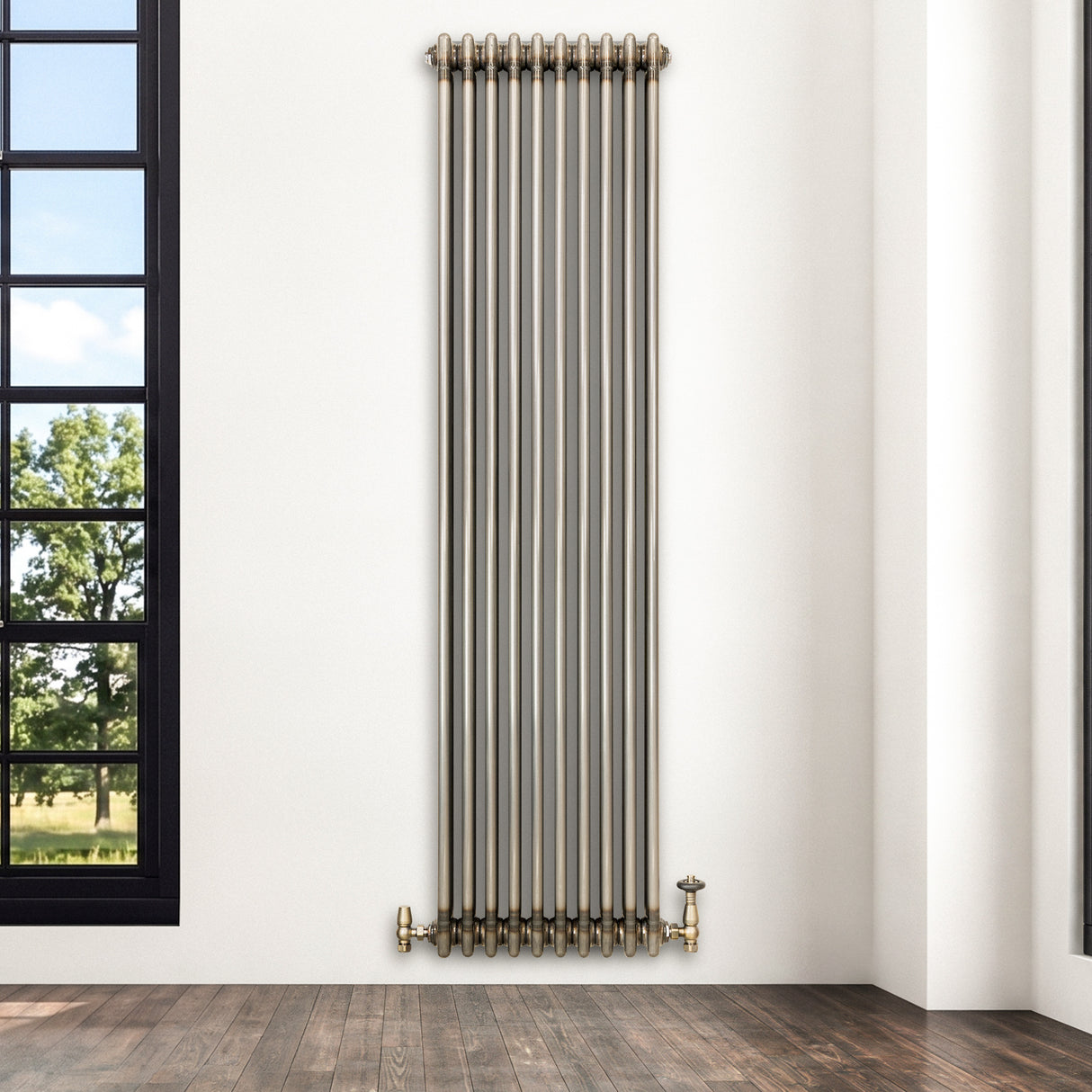 Radiador Tradicional de 3 Colunas - 1800 x 470mm - Metal Cru