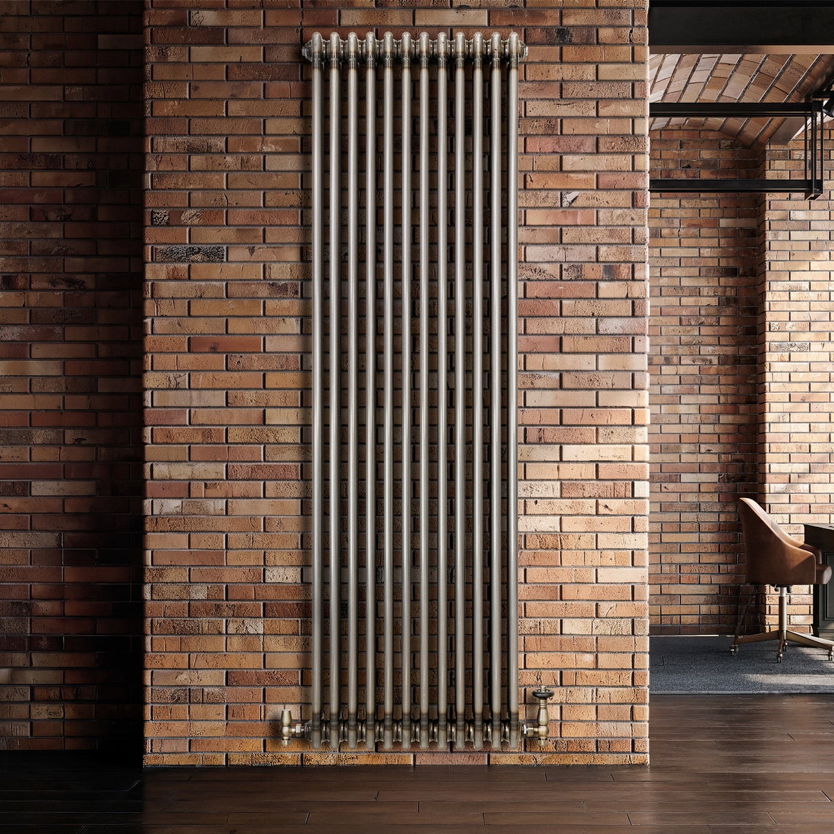 Radiador Tradicional de 3 Colunas - 1800 x 560mm - Metal Cru