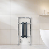 Radiador Toalheiro Tradicional – 950mm x 480mm – Cinza Antracite