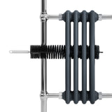 Radiador Toalheiro Tradicional – 950mm x 480mm – Cinza Antracite
