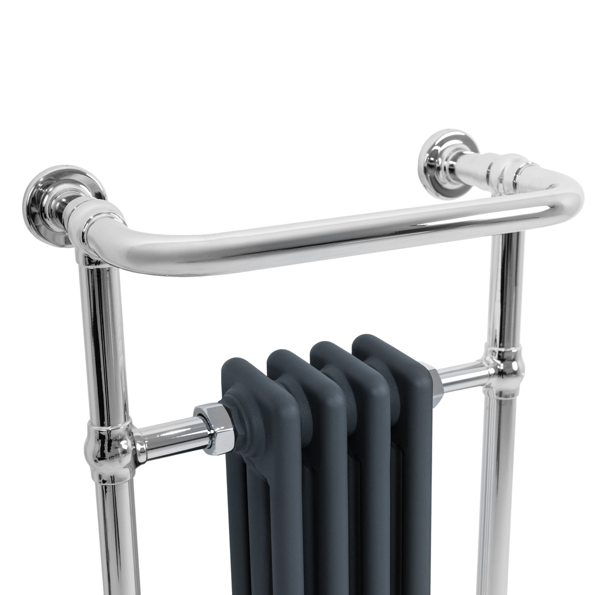 Radiador Toalheiro Tradicional – 950mm x 480mm – Cinza Antracite
