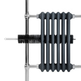 Radiador Toalheiro Tradicional – 950mm x 570mm – Cinza Antracite