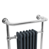 Radiador Toalheiro Tradicional – 950mm x 570mm – Cinza Antracite