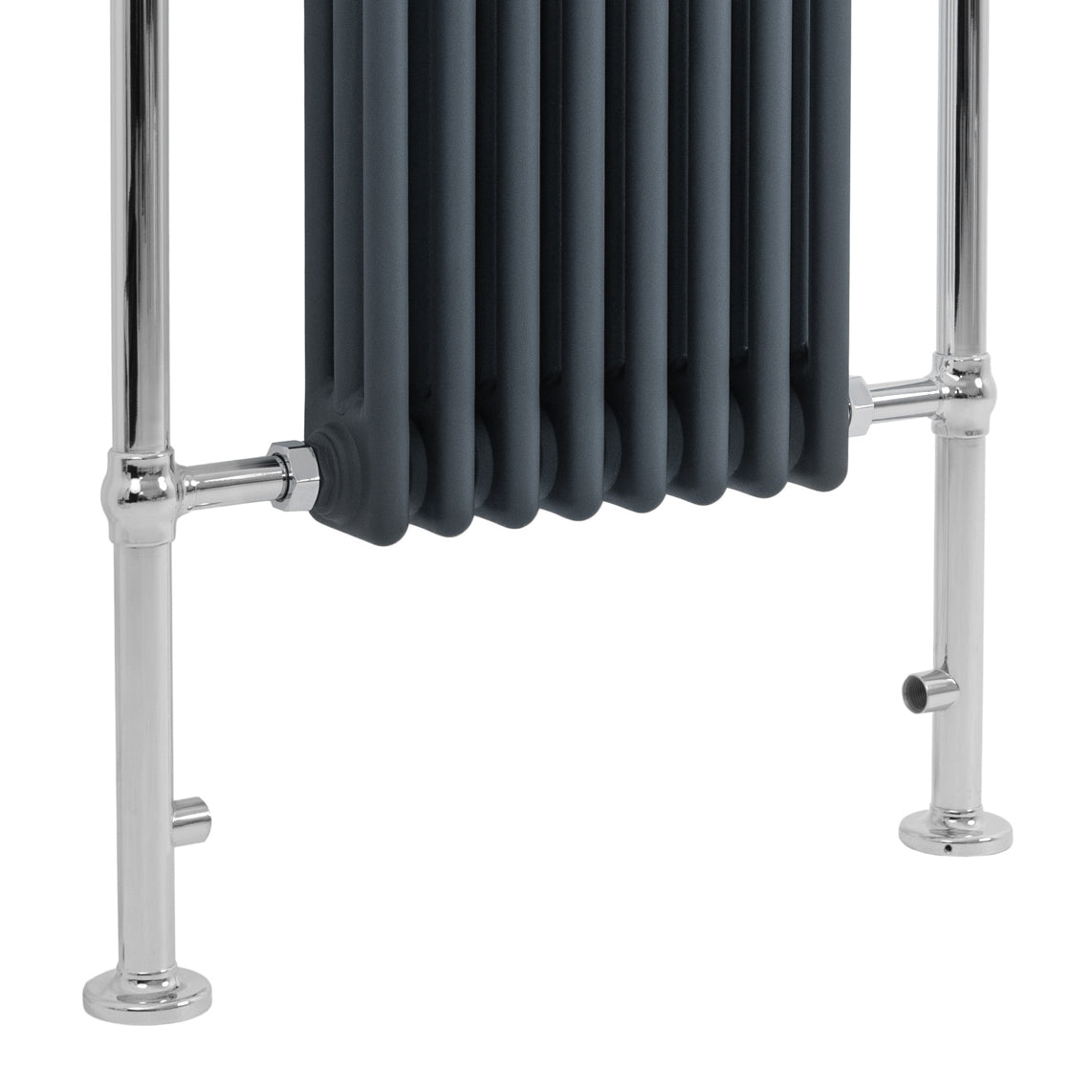 Radiador Toalheiro Tradicional – 950mm x 660mm – Cinza Antracite