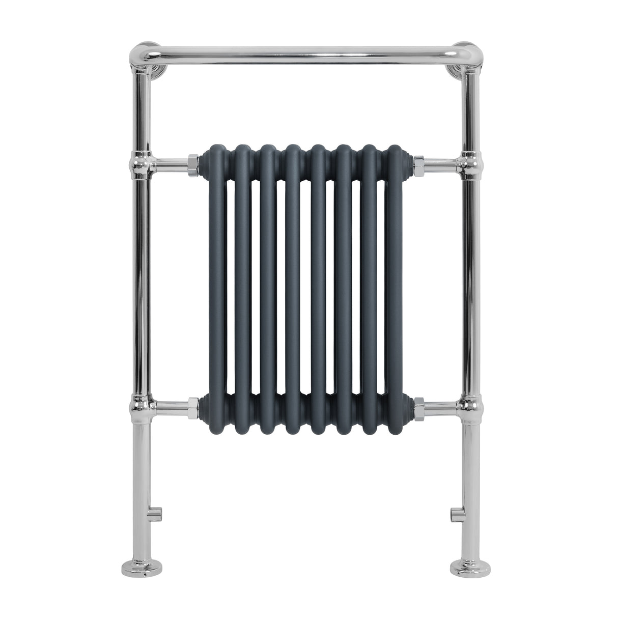 Radiador Toalheiro Tradicional – 950mm x 660mm – Cinza Antracite