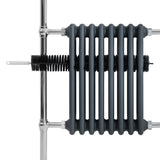 Radiador Toalheiro Tradicional – 950mm x 660mm – Cinza Antracite