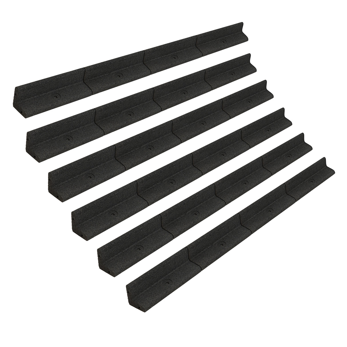Borda Flexível para Jardim 6 x 1.2 m – Preta