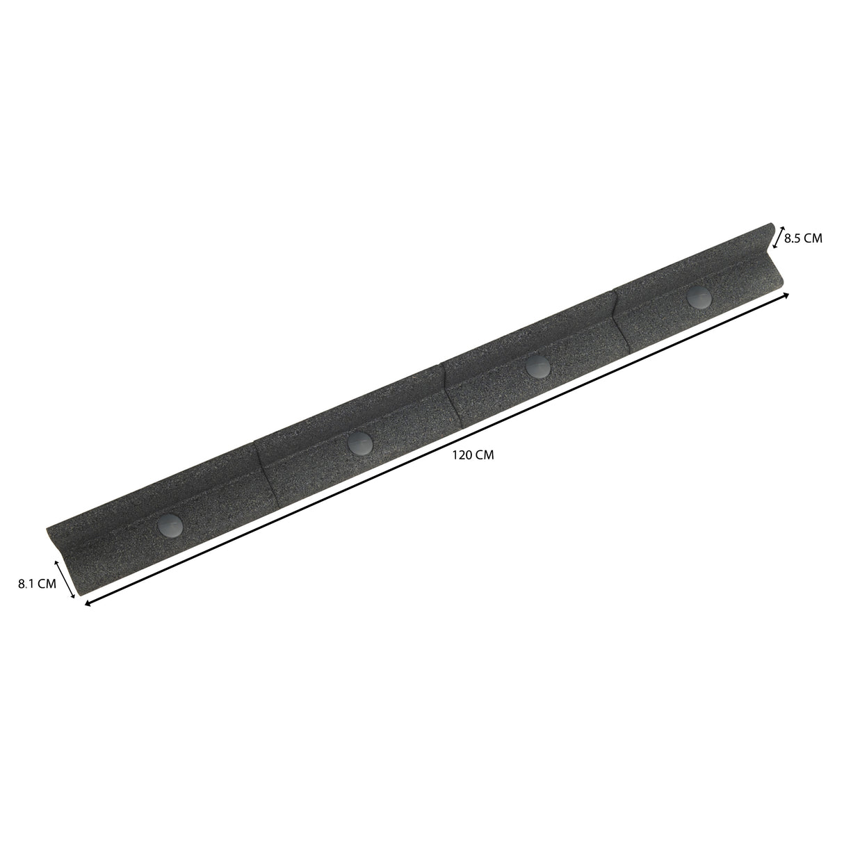 Borda Flexível para Jardim 4 x 1.2 m – Cinzenta