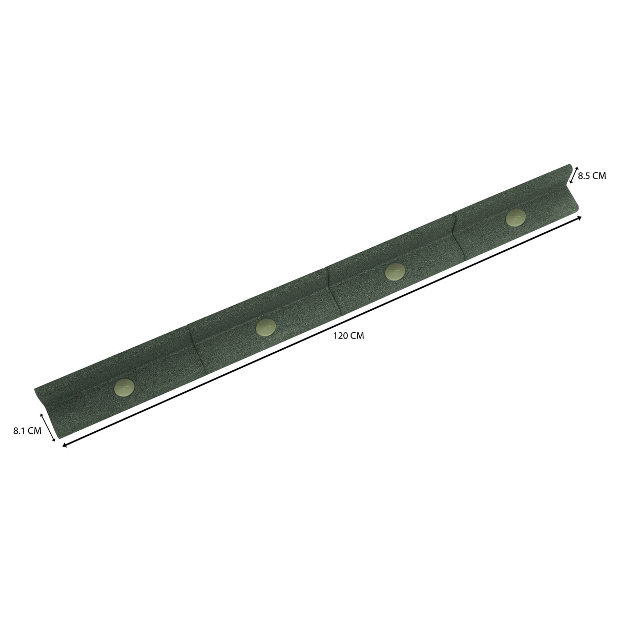 Borda Flexível para Jardim 6 x 1.2 m – Verde