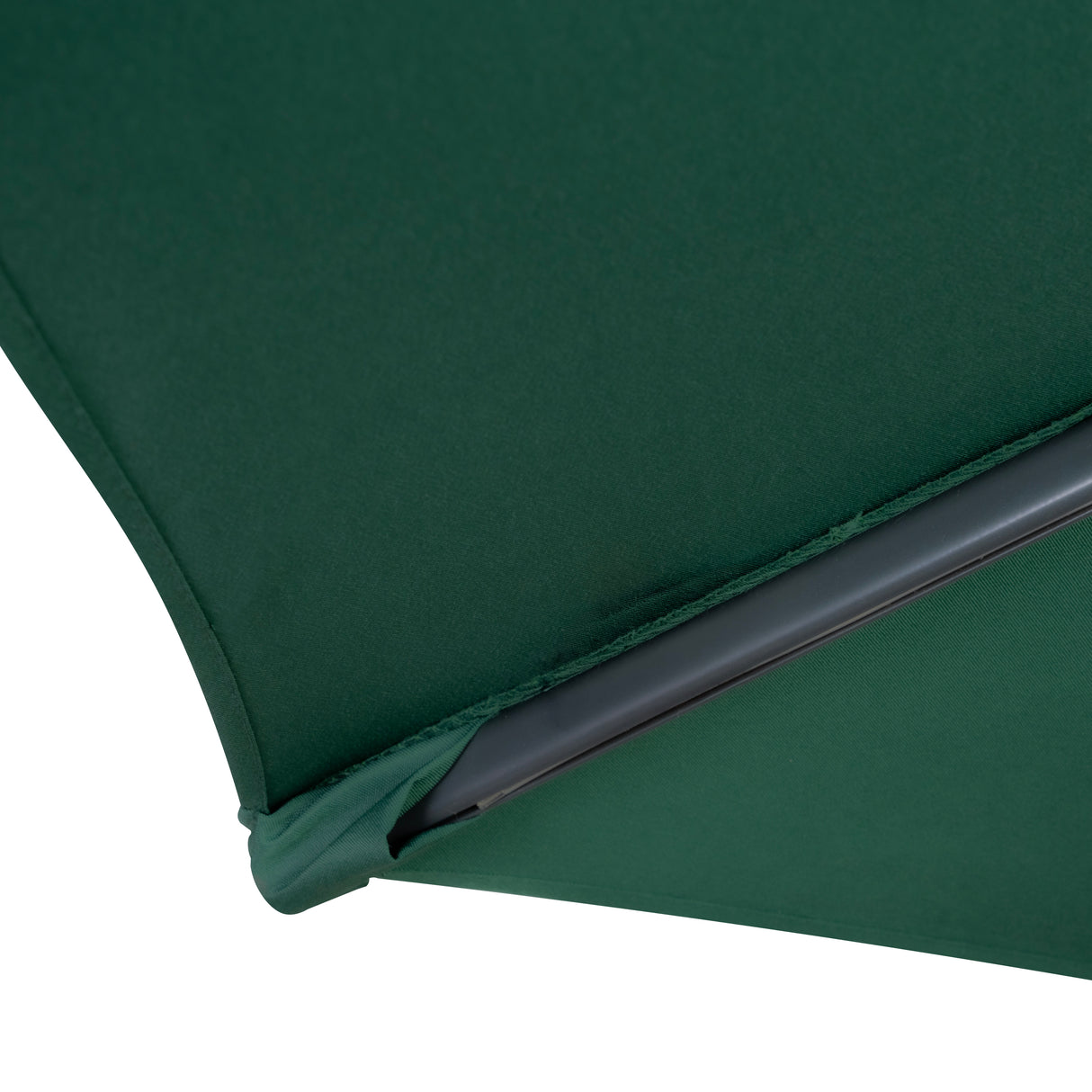 Guarda-Sol Suspenso 3 m com Base Tipo Leque Completa – Verde