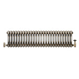 Radiador Tradicional de 2 Colunas com Válvulas - 300 x 1190mm - Metal Cru
