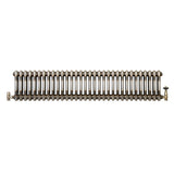 Radiador Tradicional de 2 Colunas com Válvulas - 300 x 1460mm - Metal Cru
