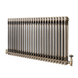 Radiador Tradicional de 2 Colunas com Válvulas - 600 x 1190mm - Metal Cru