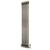 Radiador Tradicional de 2 Colunas com Válvulas - 1500 x 290mm - Metal Cru