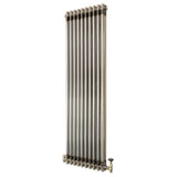 Radiador Tradicional de 2 Colunas com Válvulas - 1500 x 470mm - Metal Cru