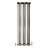 Radiador Tradicional de 2 Colunas com Válvulas - 1500 x 470mm - Metal Cru