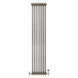 Radiador Tradicional de 2 Colunas com Válvulas - 1800 x 380mm - Metal Cru