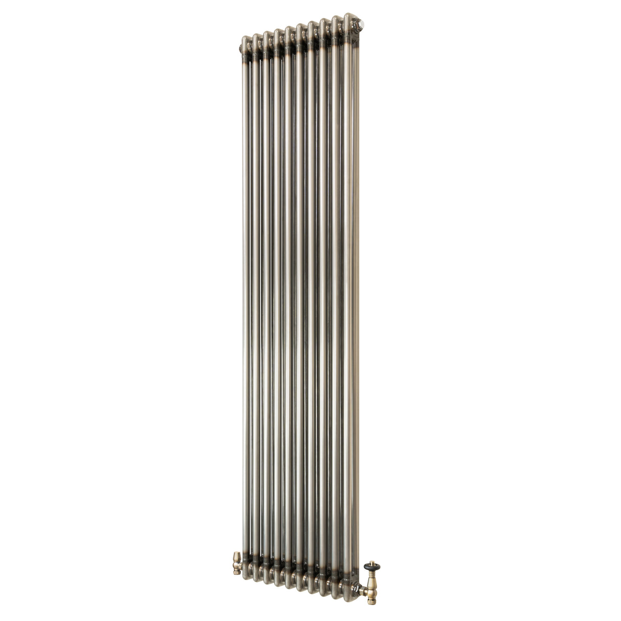 Radiador Tradicional de 2 Colunas com Válvulas - 1800 x 470mm - Metal Cru