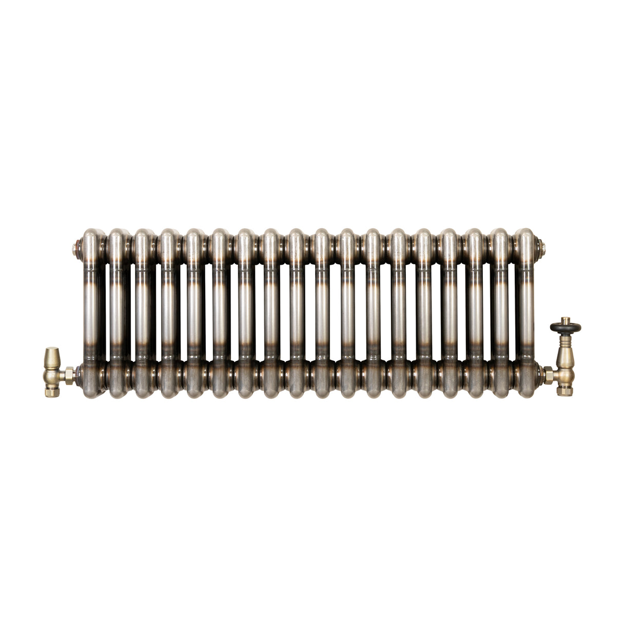 Radiador Tradicional de 3 Colunas com Válvulas - 300 x 830mm - Metal Cru