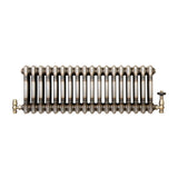 Radiador Tradicional de 3 Colunas com Válvulas - 300 x 830mm - Metal Cru