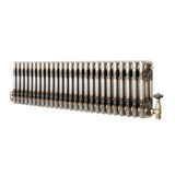 Radiador Tradicional de 3 Colunas com Válvulas - 300 x 1190mm - Metal Cru
