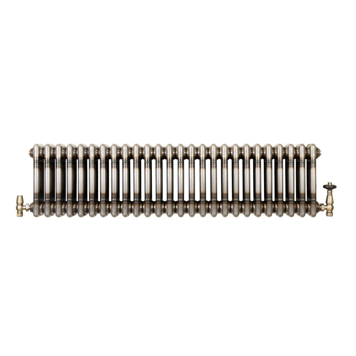 Radiador Tradicional de 3 Colunas com Válvulas - 300 x 1190mm - Metal Cru