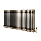 Radiador Tradicional de 3 Colunas com Válvulas - 600 x 1190mm - Metal Cru