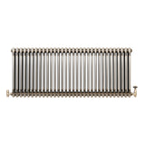 Radiador Tradicional de 3 Colunas com Válvulas - 600 x 1460mm - Metal Cru