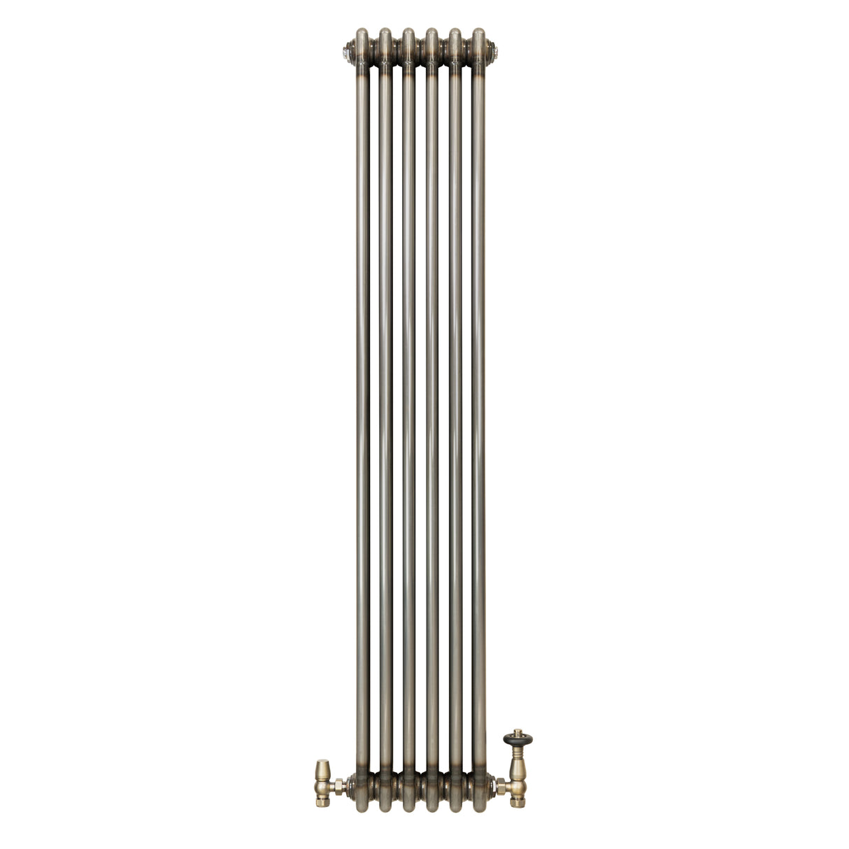 Radiador Tradicional de 3 Colunas com Válvulas - 1500 x 290mm - Metal Cru