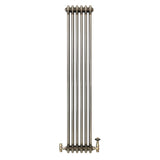 Radiador Tradicional de 3 Colunas com Válvulas - 1500 x 290mm - Metal Cru
