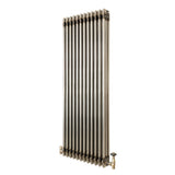 Radiador Tradicional de 3 Colunas com Válvulas - 1500 x 560mm - Metal Cru