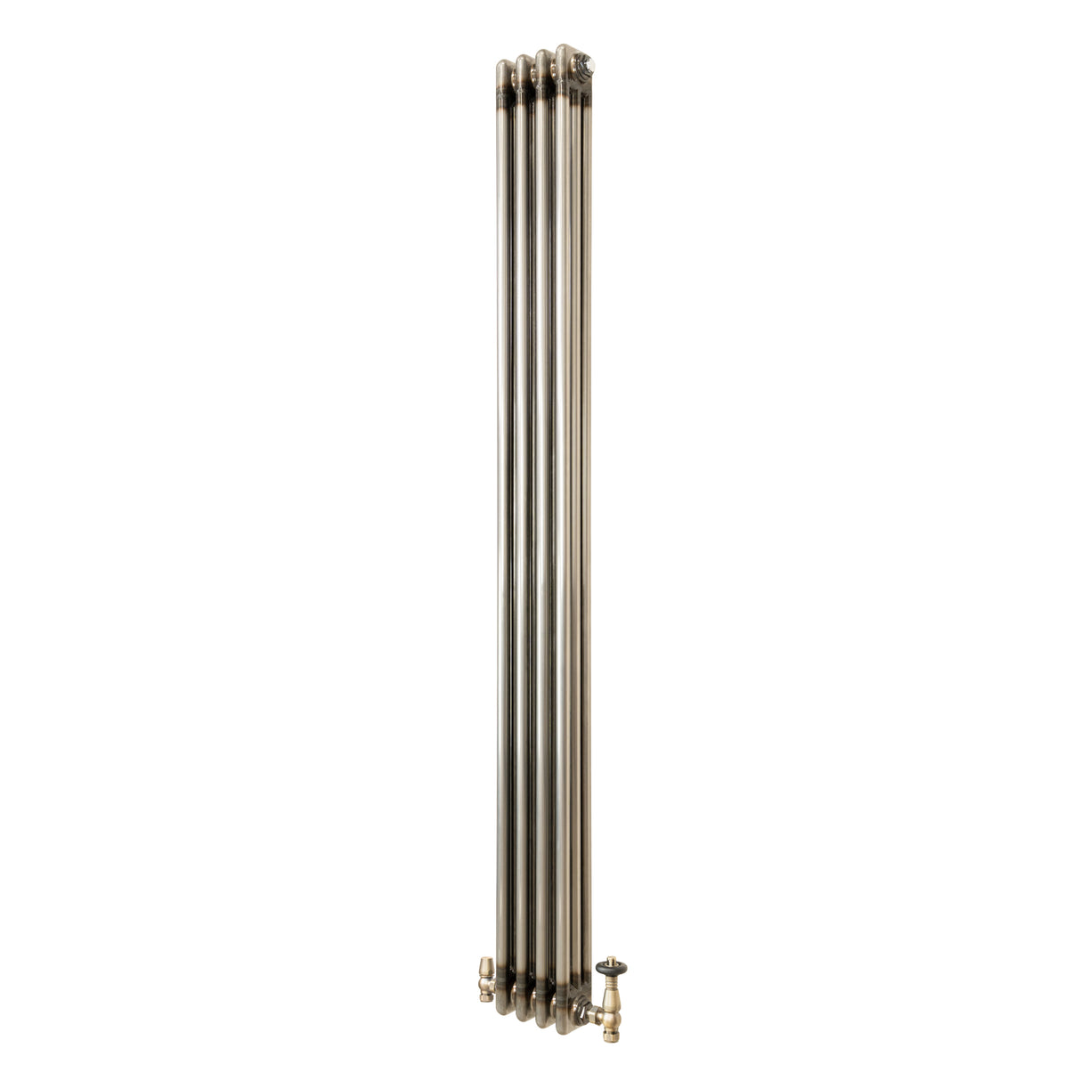 Radiador Tradicional de 3 Colunas com Válvulas - 1800 x 200mm - Metal Cru