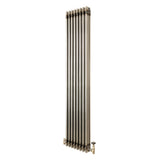 Radiador Tradicional de 3 Colunas com Válvulas - 1800 x 380mm - Metal Cru