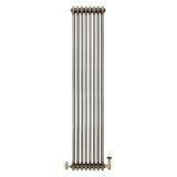 Radiador Tradicional de 3 Colunas com Válvulas - 1800 x 380mm - Metal Cru