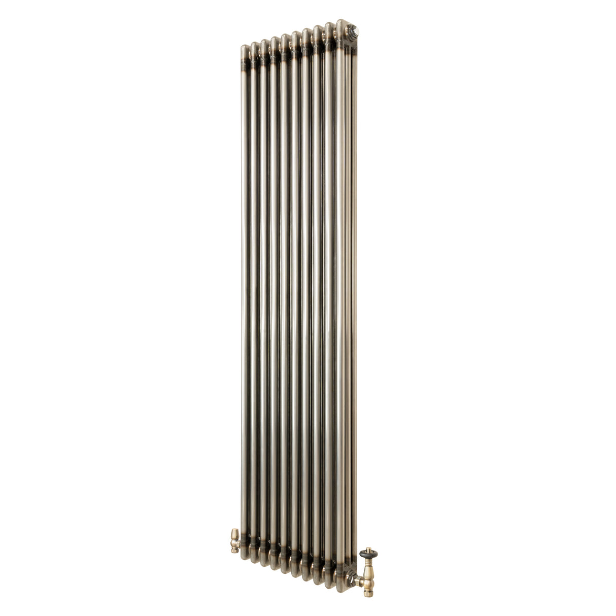 Radiador Tradicional de 3 Colunas com Válvulas - 1800 x 470mm - Metal Cru
