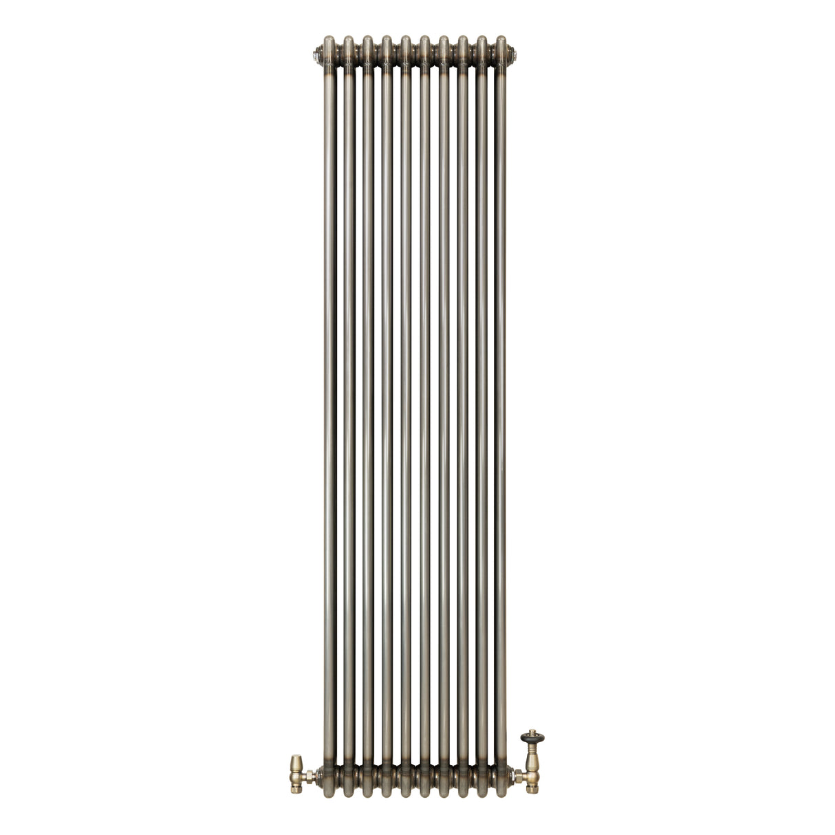 Radiador Tradicional de 3 Colunas com Válvulas - 1800 x 470mm - Metal Cru