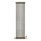 Radiador Tradicional de 3 Colunas com Válvulas - 1800 x 470mm - Metal Cru