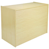 Expositor comercial A1200 em madeira cor de bordo