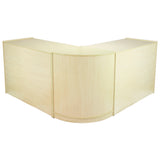 Conjunto de balcão de loja e exposição de varejo Zodiac Maple