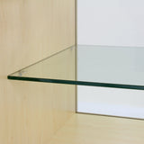 Expositor comercial C1200 em madeira de cor bordo