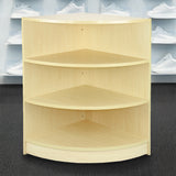 Conjunto de balcão de loja e exposição de varejo Zenith Maple