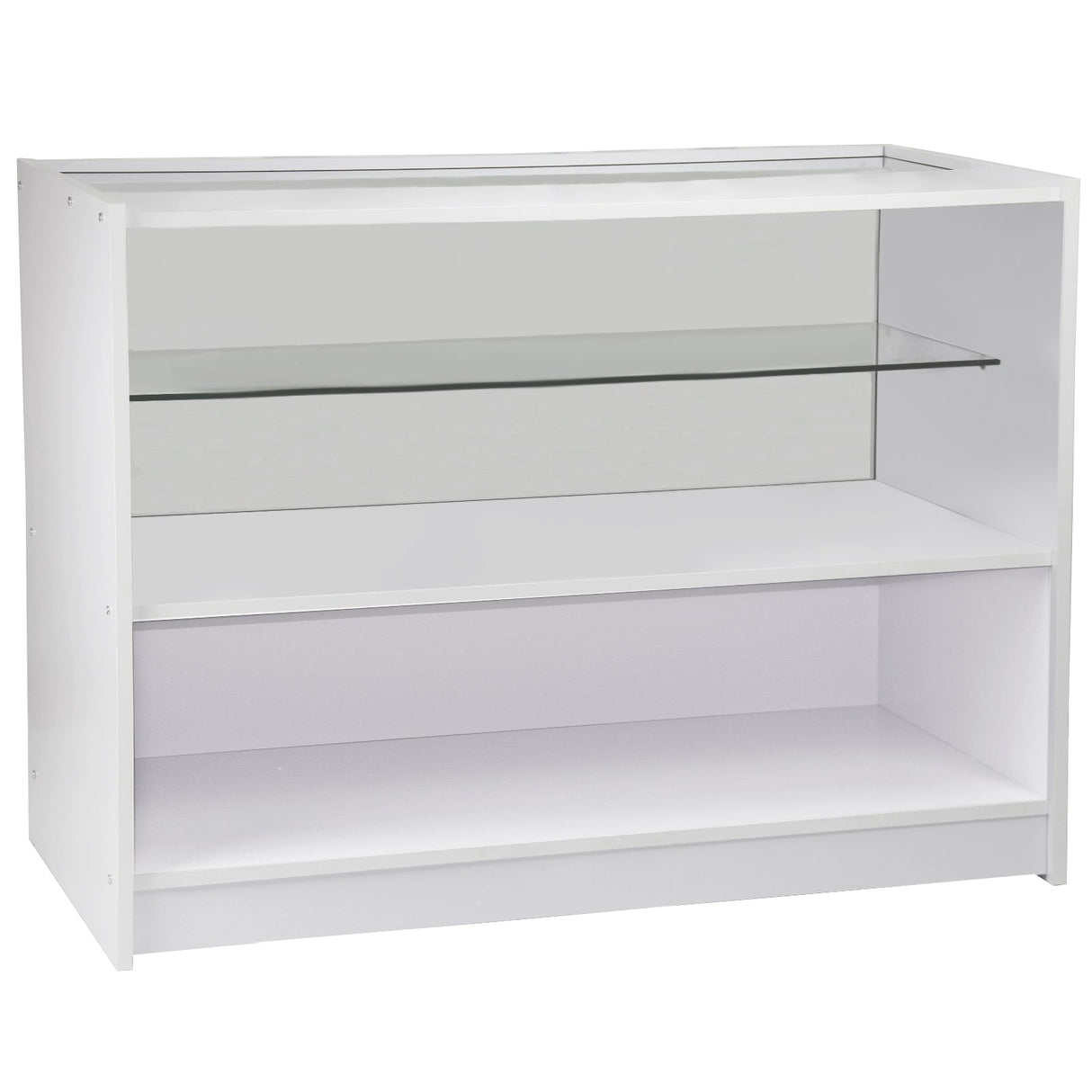 Display Comercial C1200 em Branco Brilhante