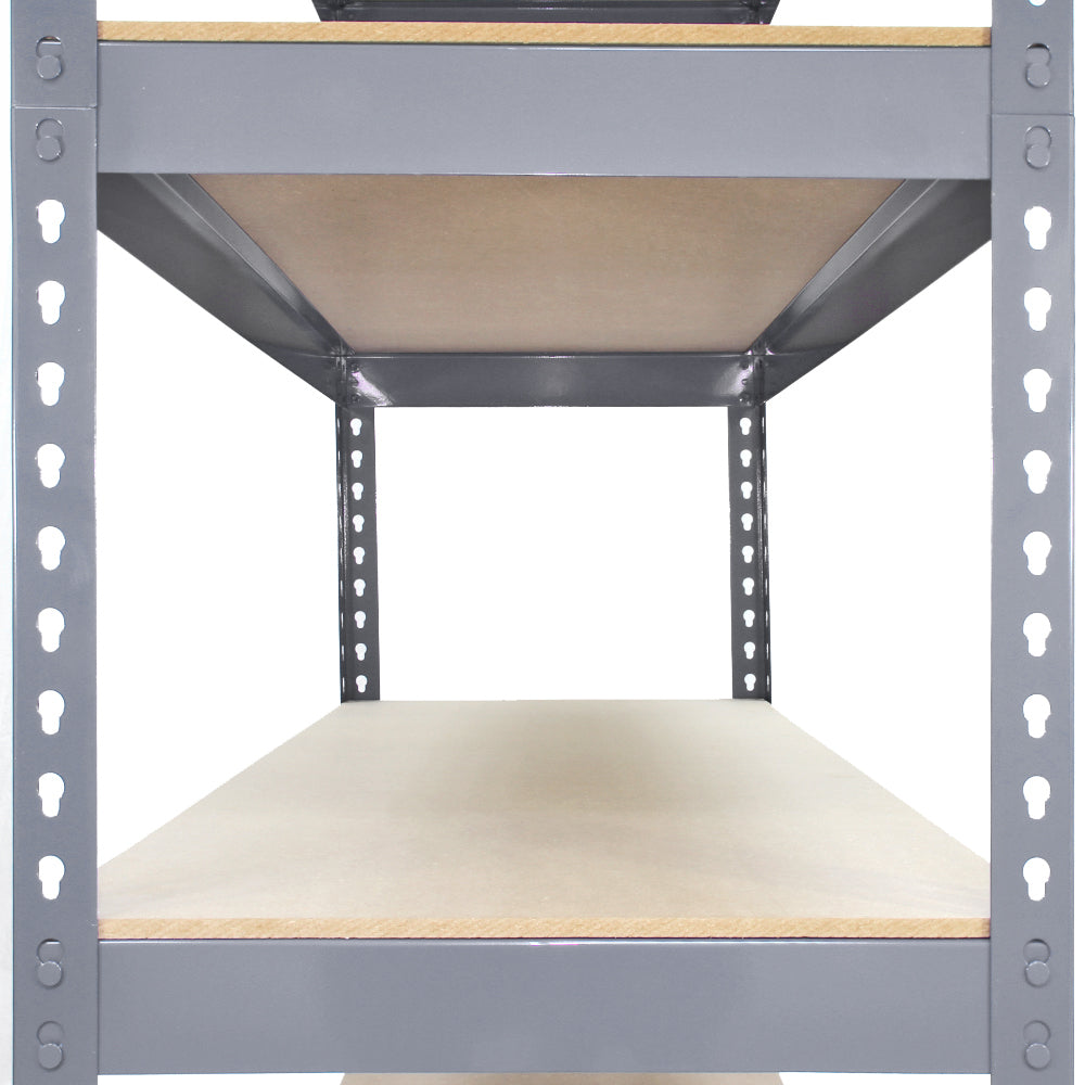 3 prateleiras metá licas de zinco Q-Rax 90 x 50 x 180 cm