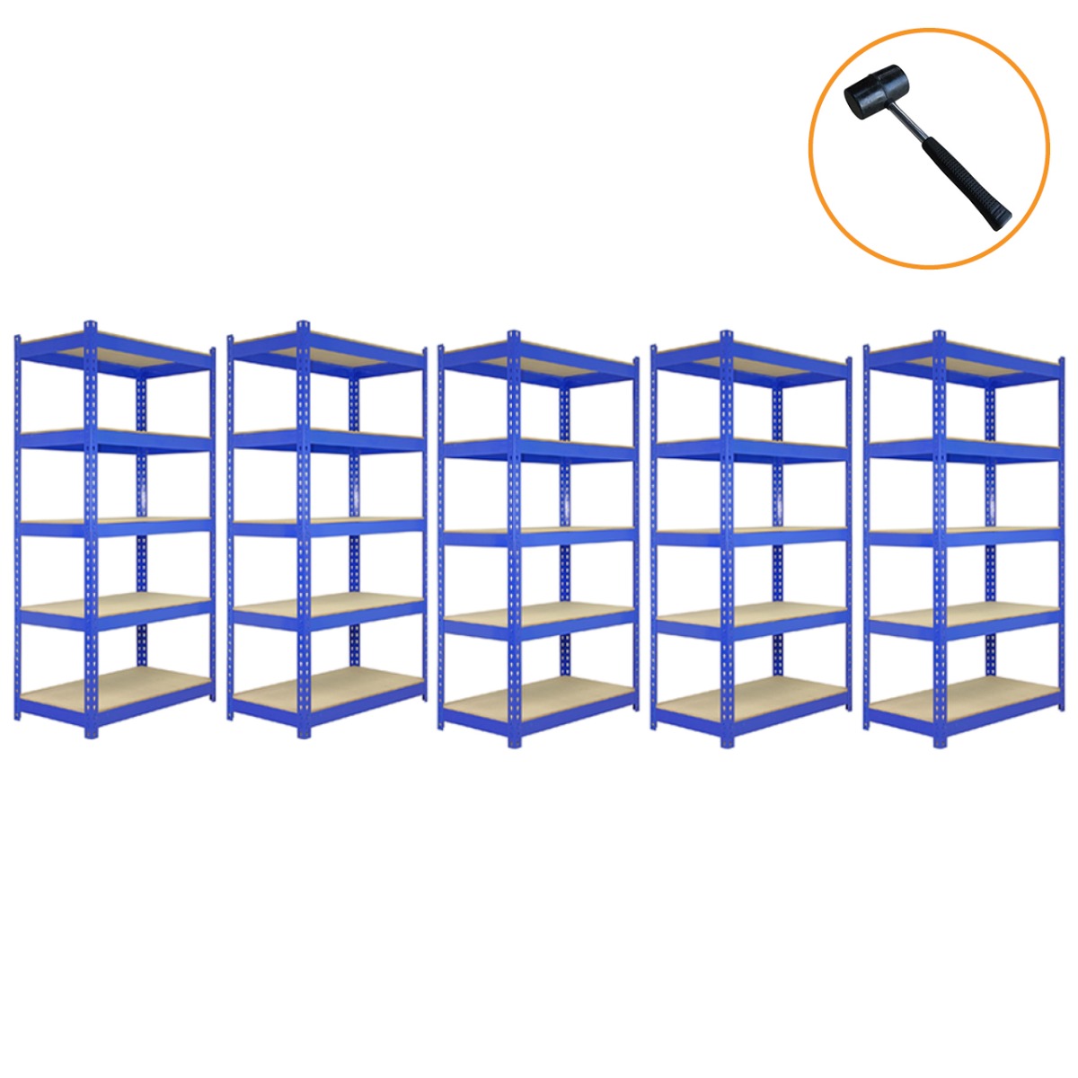 3 almofadas Q-Rax 90cm e 2 almofadas 120cm Azul Metá lico