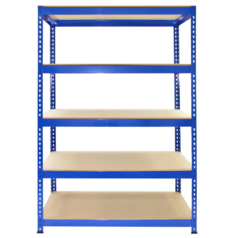 3 x Q-Rax Racking Azul 90 x 50 x 180 cm + 2 x Racking Azul 120 x 50 x 180 cm